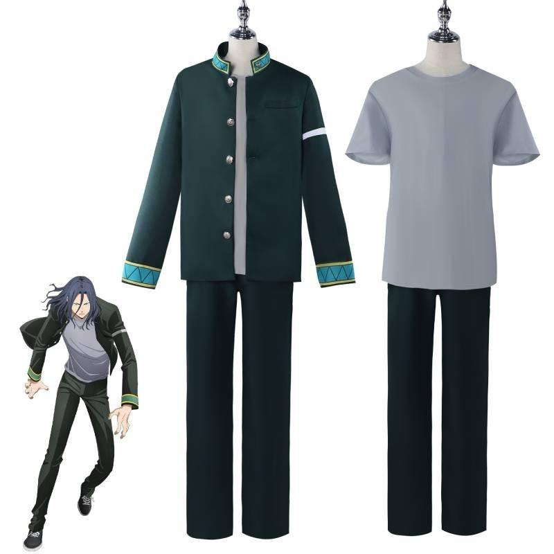 Polyester Windproof Windbreaker Cosplay Outfit With Accessories
