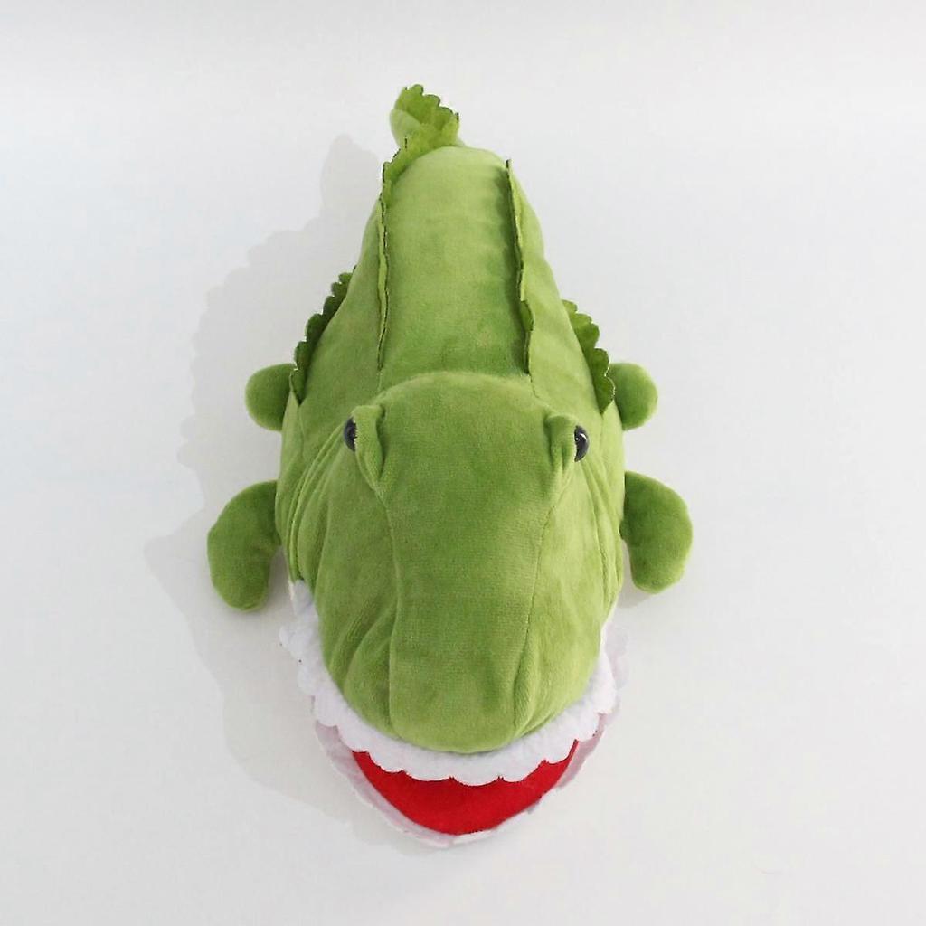 Animal Hand Puppets Plush Toy Birthday Party Favor Supplies for Storytelling Teaching Role-Play Stimulate Imagination (Crocodile)