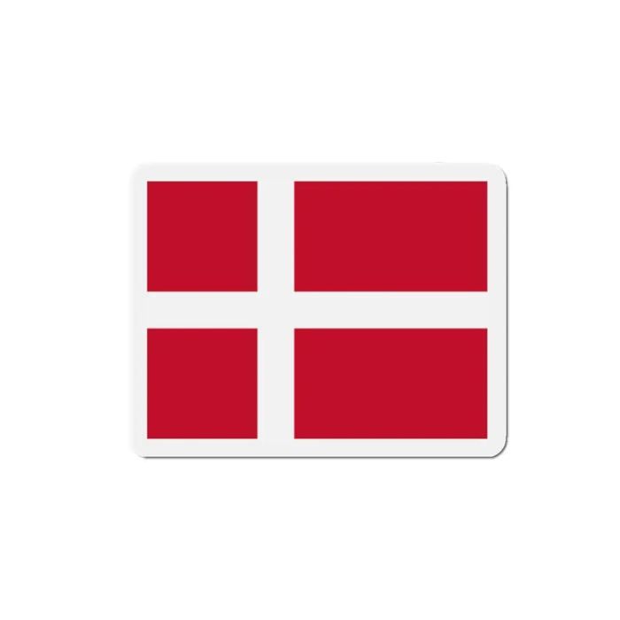 Aimant Drapeau Danemark - Multicolore - 6 cm - 50 pièces - Résine synthétique - Mixte