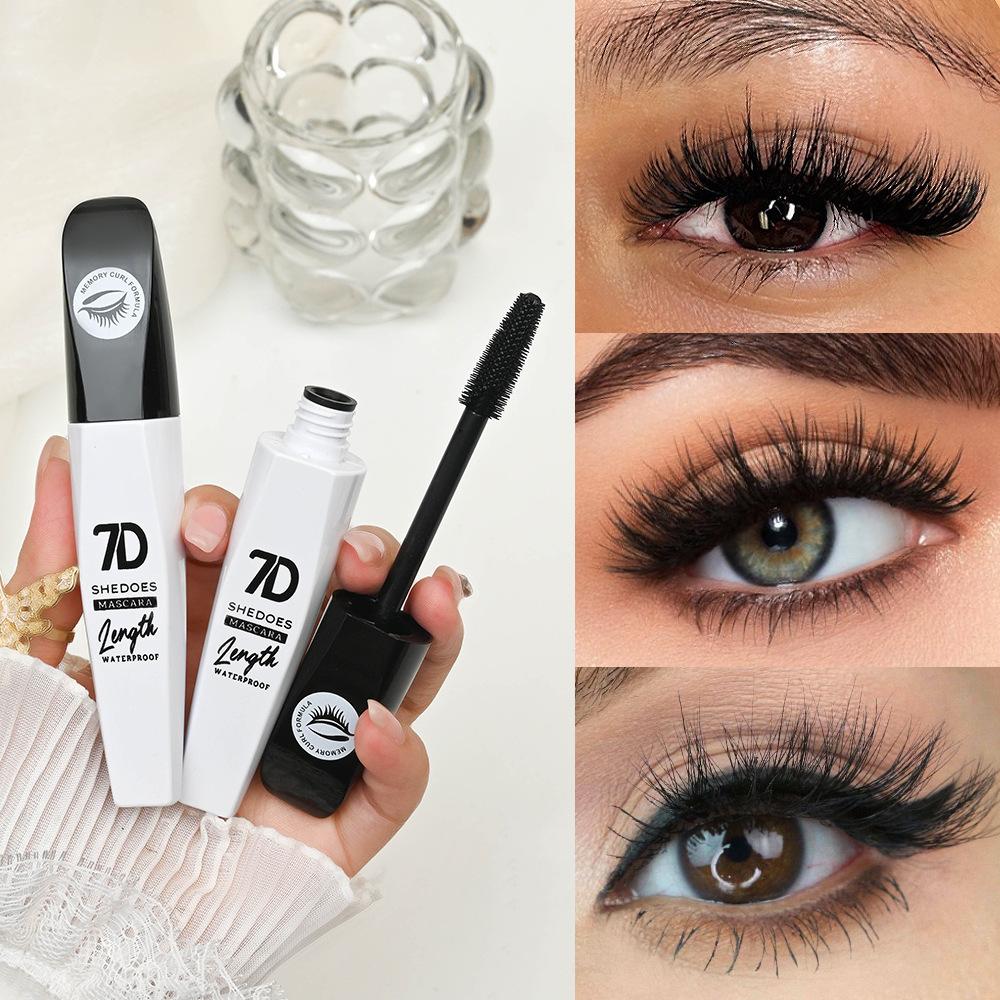 7D Waterproof Mascara That Won’t Smudge or Come Off, Long and Curled Mascara To Create A Stunning Look