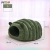 Cat Bed Mat Winter Autumn Caterpillar Cozy Sleep House Warm Nest Safe Breathable Large Space Bed Warm Cat Products Cushions
