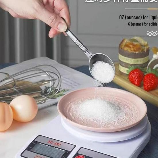 High-Precision Kitchen Electronic Scale - Accurate Gram Measurement for Baking & Cooking