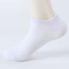 Men Spring and Summer Cotton Pure Color Casual Low Top Shallow Mouth Design Boat Socks