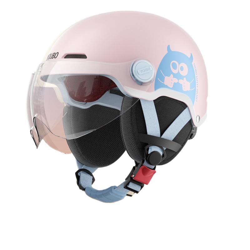 Electric Car Helmet Couple Four Seasons Universal Battery Motorcycle Men's Half Helmet Helmet
