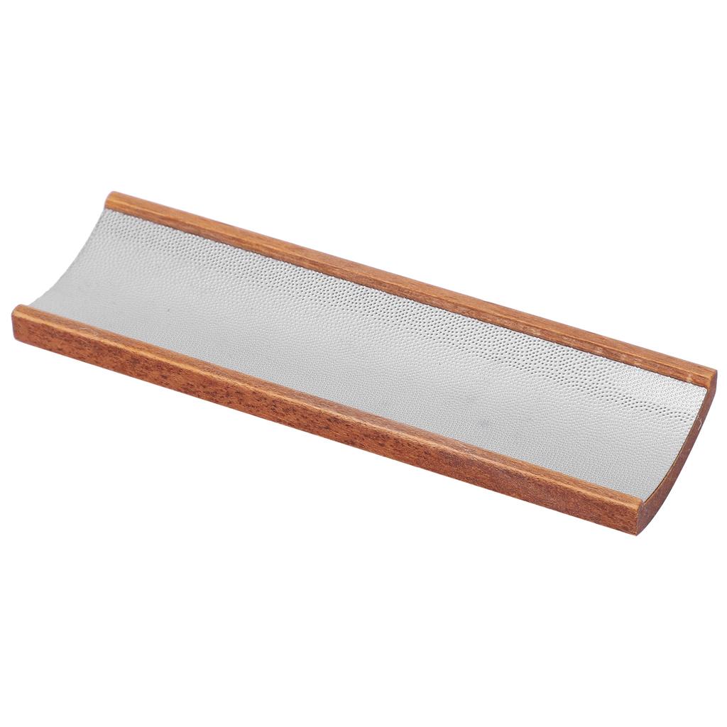 Wooden Billiards Cue Tip Tool Leather Head Grind for Snooker Pool Repairer Burnisher