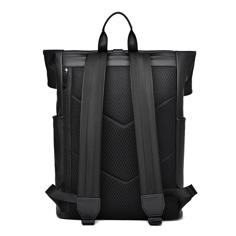 Herrryggsäck av hög kvalitet, Trendig hopvikbar rullryggsäck, Frilufts-, rese- och fritidsryggsäck