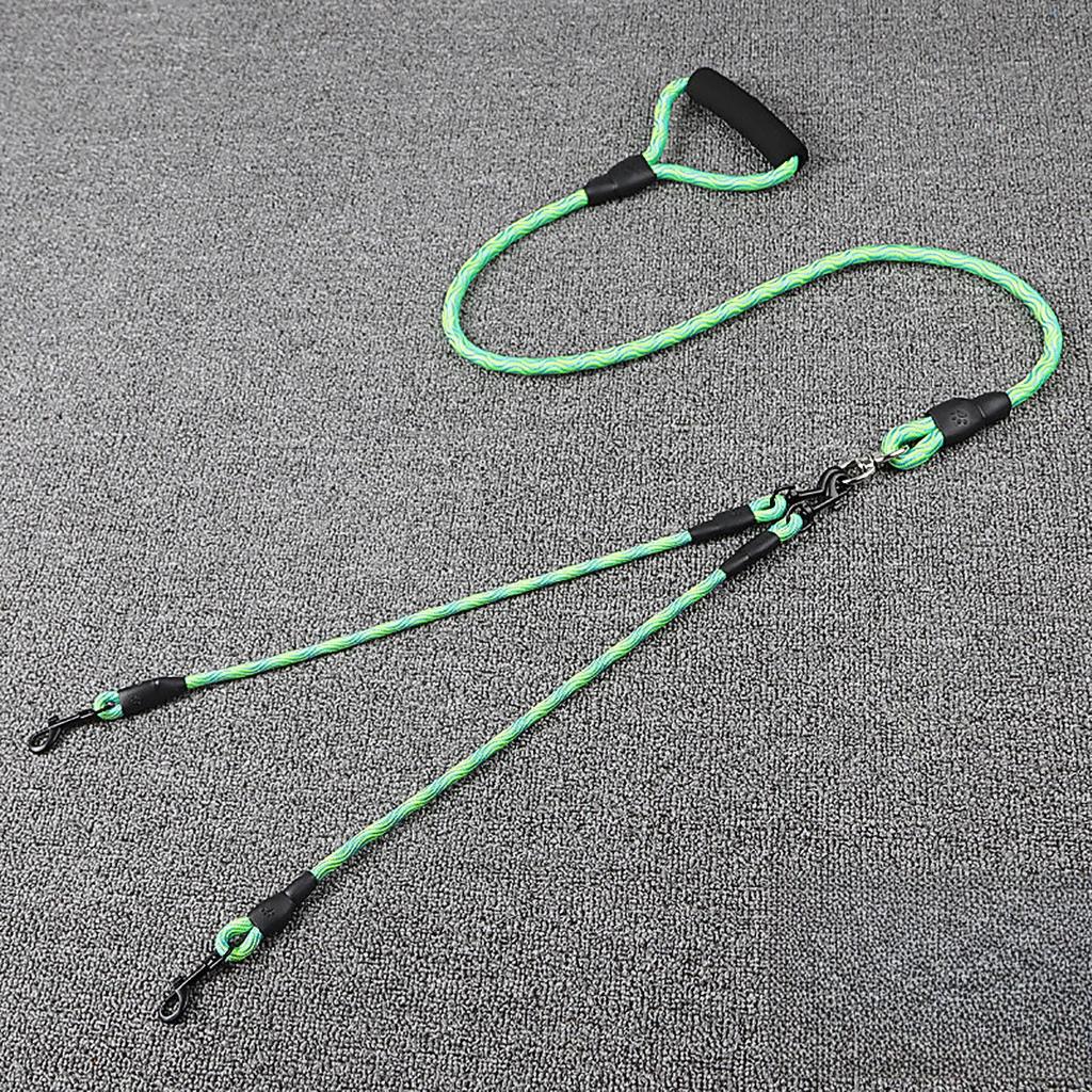 Pet Double Leash Traction Rope for Dogs, No-tangle Leashes for 2 Dogs, Convenient and Durable