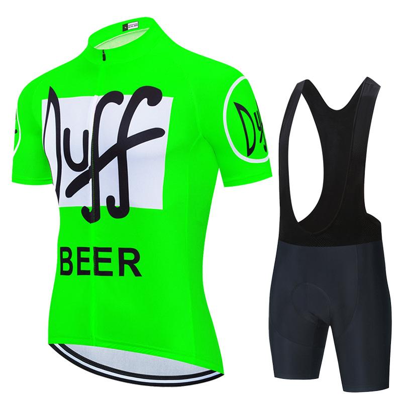 Cycling Suit Zipper Short Sleeve Spring And Summer Bicycle Riding Thin Bicycle Downhill Suit Cycling Suit Set