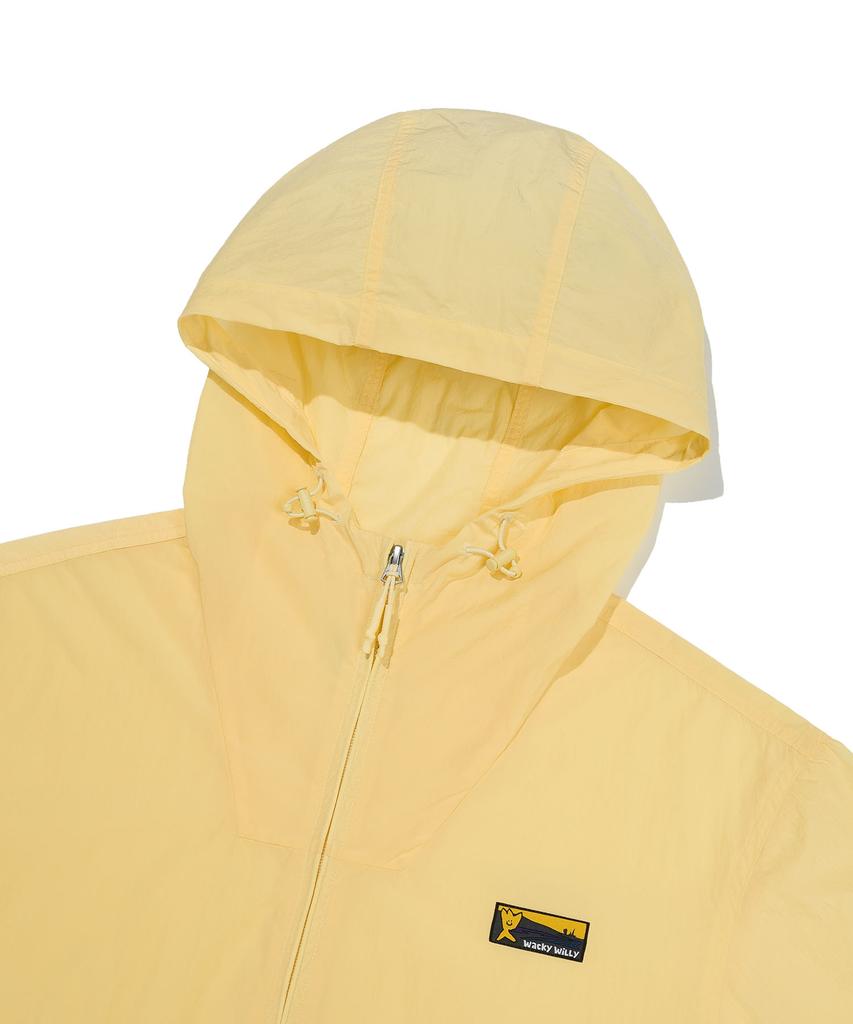 Wacky Willy Basic Windbreaker Light Yellow