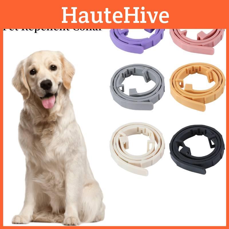 Adjustable Pet Flea And Mosquito Collar For Cats And Dogs Orange Gray Purple Black White Pink