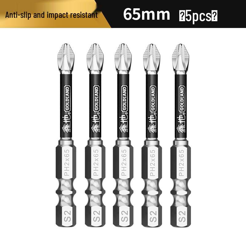 Magnetic Anti-Slip Phillips Head Electric Screwdriver Set - High Hardness, Extended Hex Socket Bits
