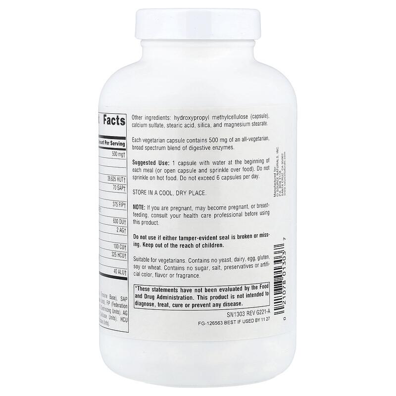 Daily Essential Enzymes®, 240 Vegetarian Capsules