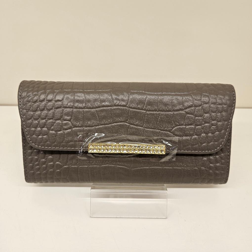 Moncross Women's Cubic Zippered Leather Long Wallet AW9159 _Bupyeong Branch