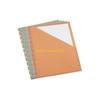 W89C 11-Loch Register mit Fronttasche Packung à 5 Stück für Ordner Notizbuch Journal Planer 3-fach gelochtes Nachfüllpapier