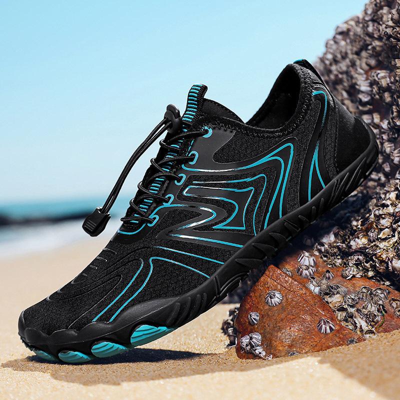 Outdoor-Sportschuhe Vier Jahreszeiten Paar Rutschfeste Schwimm-Bachschuhe Lässige Mode Große Größe Herren- und Damenschuhe Außenhandelsschuhe
