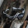 Branch Shaped Adjustable Ring for Men, Personalized, Fashionable, High-end Handmade Gift