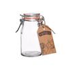 Patent glass jar with clip 200 ml