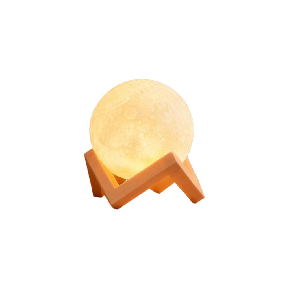 Creative 3D Moon Lamp Night Light - Eye-Friendly Sleep Aid & Birthday Gift for Best Friend or Child's Bedroom