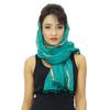 Women Wear Chiffon Blend Dupatta Neck Wrap Long Stole Indian Scarves Chunni