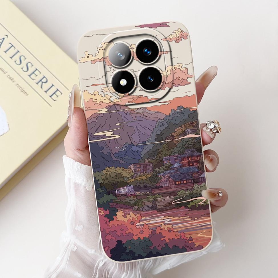 For Redmi Note 14 Pro+ 5G Cover For Redmi Note 14 Pro Plus 5G Case Silicone Cute Cartoon Luxury Fashion Shockproof Bumper Funda