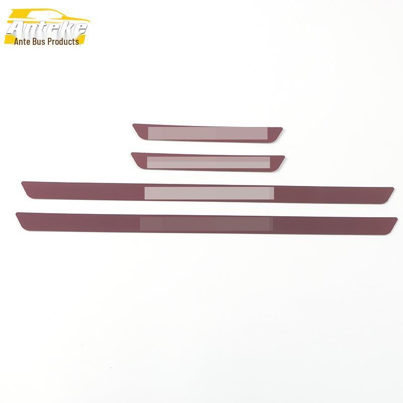 Fits 22 Fenglanda Models: Stainless Steel Door Sill Decorative Frame & Welcome Pedal Sticker
