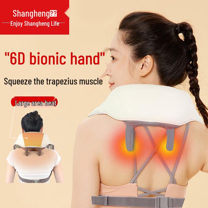 Rechargeable Shoulder and Neck Massager Shawl