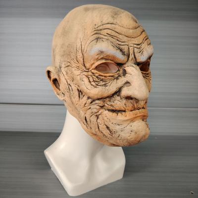 Plešatý dědeček latexová maska