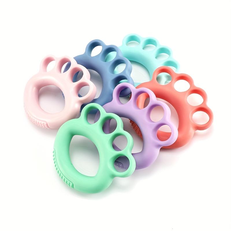 1pc Silicone Finger Exerciser - Grip Strengthener & Muscle Trainer for Enhanced Hand Recovery, Comfortable Claw-Shaped Design with Acupressure Points