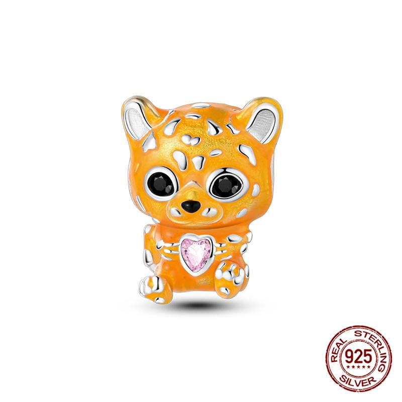 Originale Eulenperlen, 100 % Kupfer, Glückskatzen-Elefanten-Anhänger, passend für Originalarmbänder, DIY-Schmuckherstellung, Geschenk für Frauen