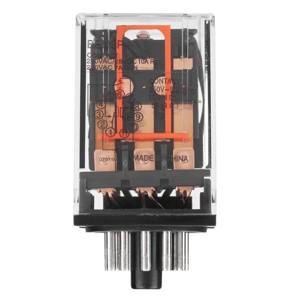 

MK3P-I Electric Relay AC 220V 10A Electromagnetic Relay 11 Pins 3Z Electromagnetic Electric Relay Automation Systems MK3P-I AC 220V
