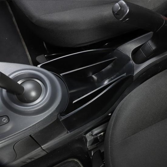 ABS Center Console Handbrake Storage Box Organizer Tray  For Benz Smart 16-21