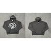 Bluza z kapturem z grafiką Broken Planet Męska Luźny krój Hip Hop Streetwear
