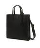 Hazzys Men Acc [Kevin] Black Logo Contrast Crossbody Tote Bag 33Cm Hjba6F887Bk