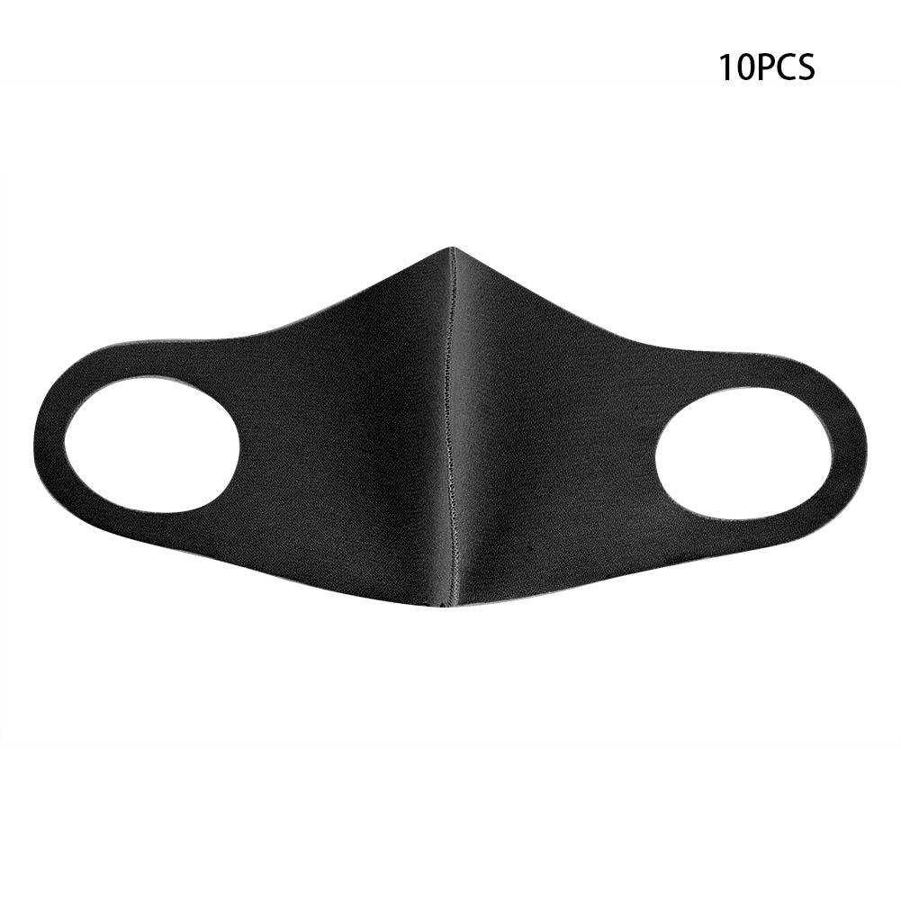 10pcs Reusable Mouth Muffle Dust Proof Sun Block Breathable Mouth Guard