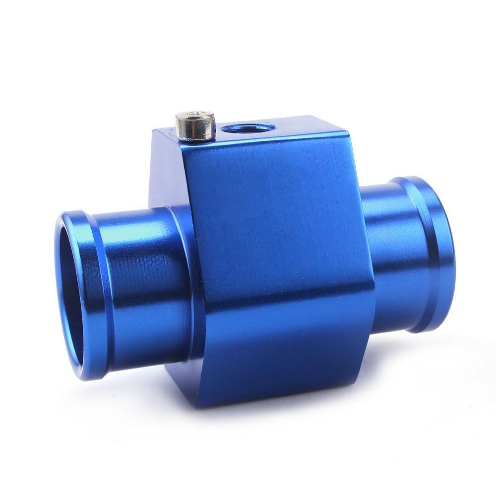 Aluminum Water Temp Sensor Engine Water Temp Gauge Hose Adapter Temp Joint Pipe  Universal Fitment