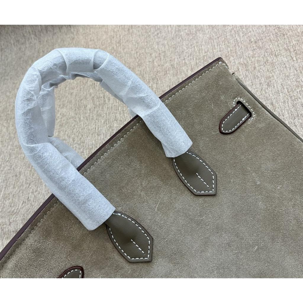 2025 New Leather Women's Bag, Anti-velvet Cowhide with Frosted Leather, Classic Fashion Platinum Bag, Portable Shoulder Oblique Span Bag