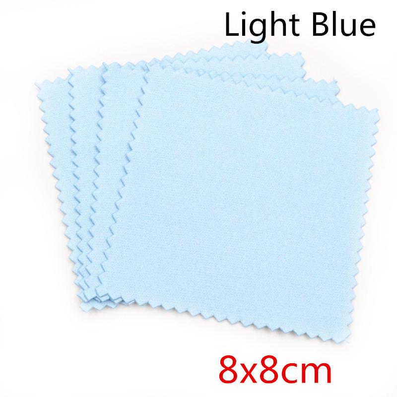 10-Piece Silver Polishing Cloth Set: Deerskin Velvet for Silverware & Jewelry Care.