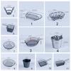 Chips Barrel Table Decor Fast Food Holder Snack Container French Fries Basket Tableware Food Bucket