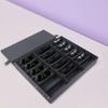 18-Schlitz Sonnenbrillen-Organizer Multi-Display-Koffer Schmucksammlungskoffer für Schmucksammlung Sonnenbrillen-Brillen-Uhr