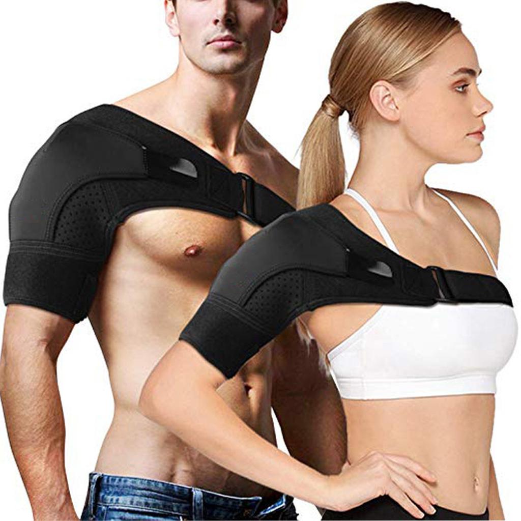 Shoulder Brace Adjustable Promoting Blood Circulation Breathable Neoprene Compression Shoulder