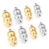 1pc Stainless Steel Strong Magnetic Clasps For Leather Cord Bracelet Necklace Magnet End Clasp Connectors For DIY Jewelry Making