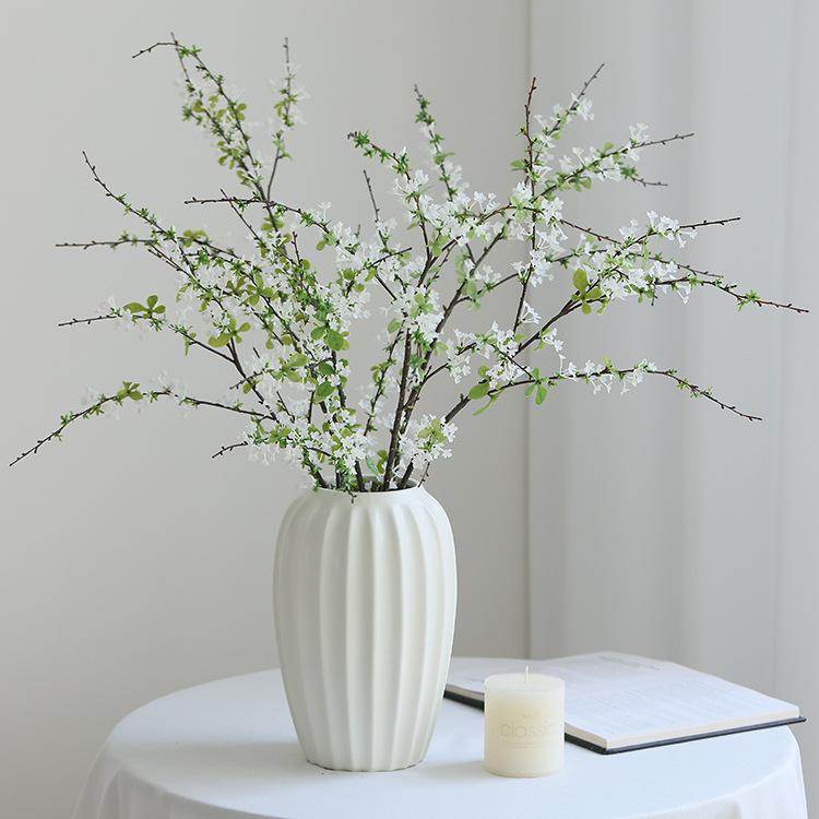 Ramo Nórdico de Salgueiro Gato Artificial para Decoração de Casa