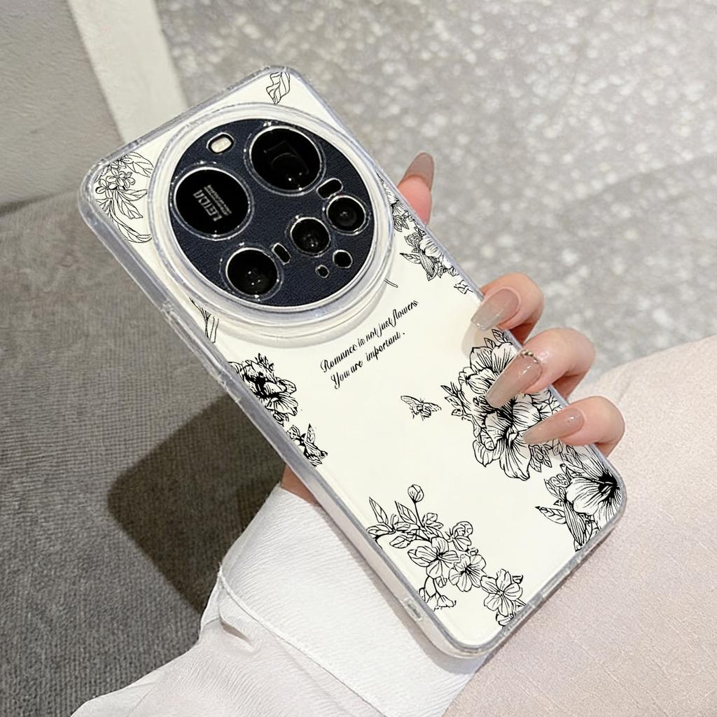 Transparent Shockproof Soft Cover For Xiaomi 13 Ultra Redmi Note 13 Pro 5G Redmi Note 12 13 Redmi Note 10 Pro Xiaomi 14 Ultra
