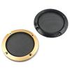 2Pcs Black Gold Silver Speaker Protective Grill Decorative Speaker Mesh Circle  Audio DIY Decoration