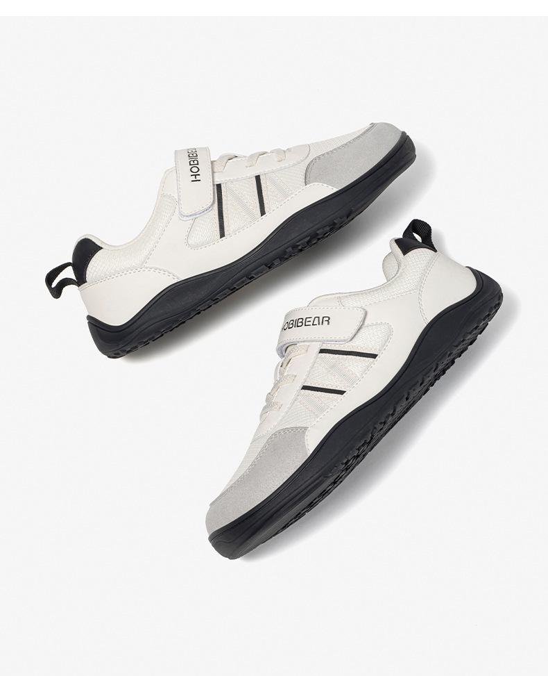 Happy Bear Kids' Velcro Wide Last Breathable Training Shoes for Boys & Girls - Spring & Autumn Casual Sports.