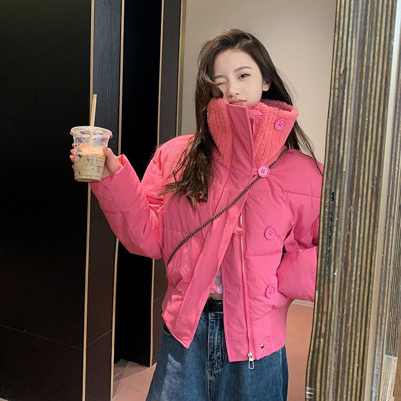 New Cotton-padded Jacket Women's Winter Short Korean Coat Short Cotton-padded Jacket Loose Padded.