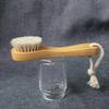 Soft Bamboo Horsehair Face Brush for Infants & Toddlers - Gentle Massage & Cleaning Brush