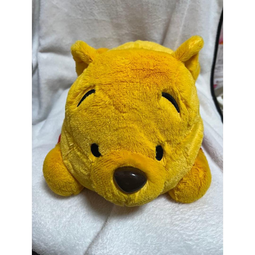 Cheek Rest Super BIG Stuffed Toy Winnie the Pooh Prize Disney