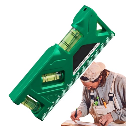 Small level, small magnetic level - Multi-function small level, small level, small level, multi-purpose magnetic leveling device for home and commerci