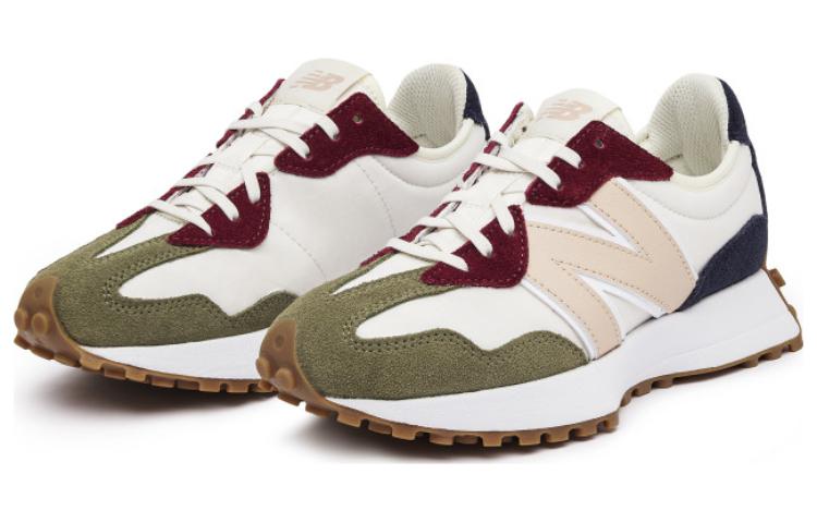 New Balance 327 Biały Zielony Czerwony Damskie WS327CK1